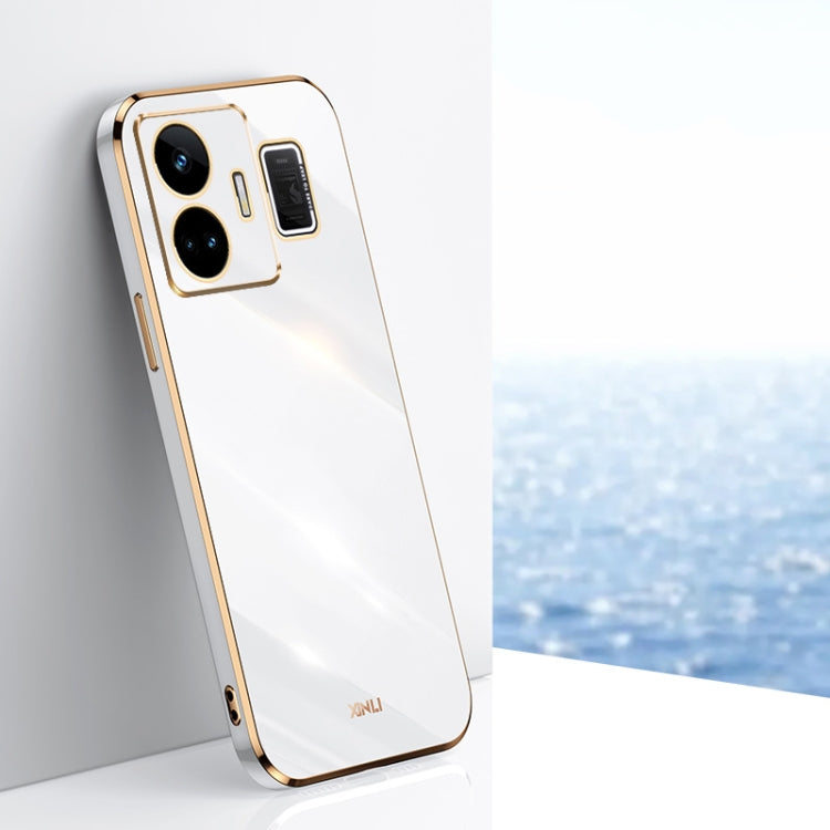 XINLI Straight Edge 6D Electroplate TPU Phone Case, For OnePlus 11, For OnePlus Ace 2, For Realme GT Neo 5, For OPPO Reno8 T 5G, For vivo Y100, For Samsung Galaxy A24 4G