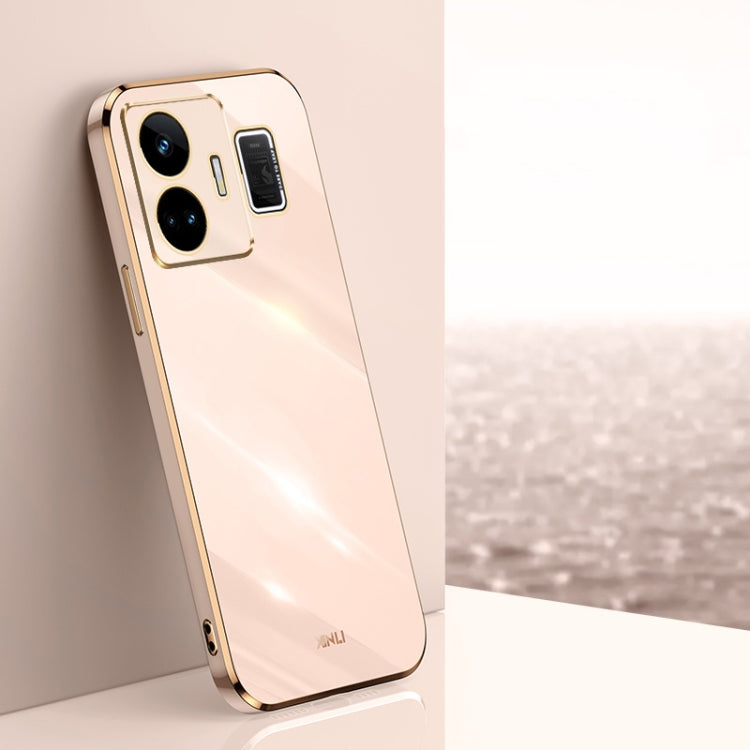 XINLI Straight Edge 6D Electroplate TPU Phone Case, For OnePlus 11, For OnePlus Ace 2, For Realme GT Neo 5, For OPPO Reno8 T 5G, For vivo Y100, For Samsung Galaxy A24 4G