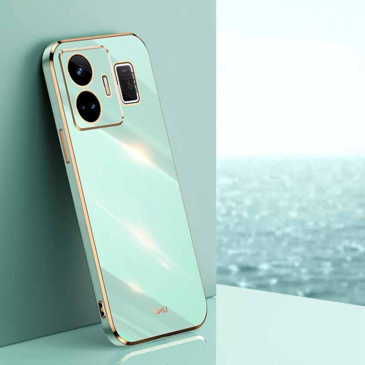 XINLI Straight Edge 6D Electroplate TPU Phone Case, For OnePlus 11, For OnePlus Ace 2, For Realme GT Neo 5, For OPPO Reno8 T 5G, For vivo Y100, For Samsung Galaxy A24 4G