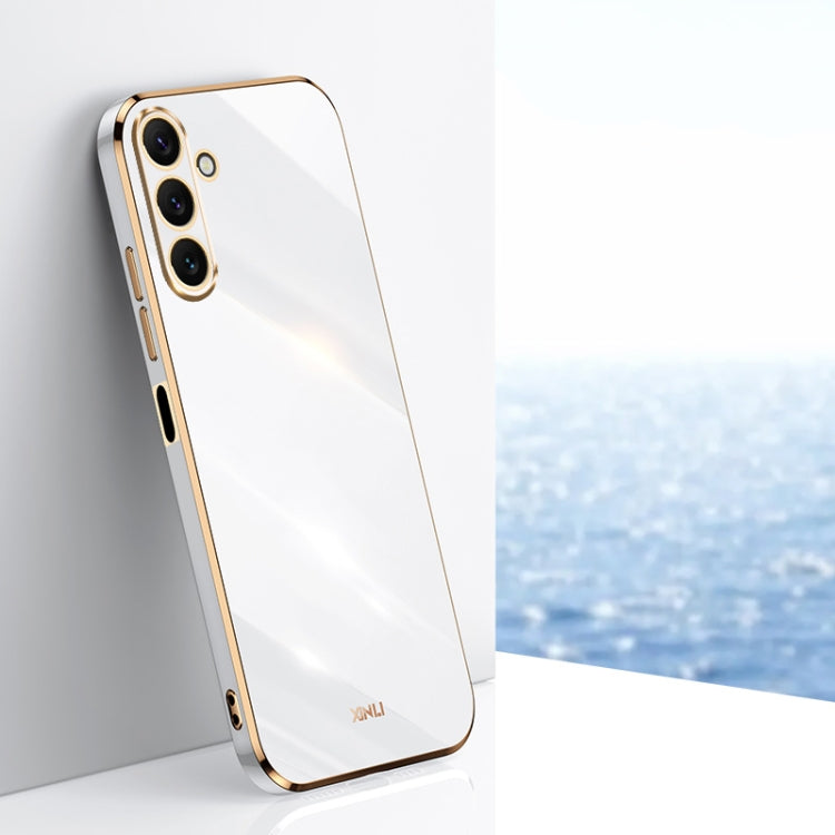 XINLI Straight Edge 6D Electroplate TPU Phone Case, For OnePlus 11, For OnePlus Ace 2, For Realme GT Neo 5, For OPPO Reno8 T 5G, For vivo Y100, For Samsung Galaxy A24 4G