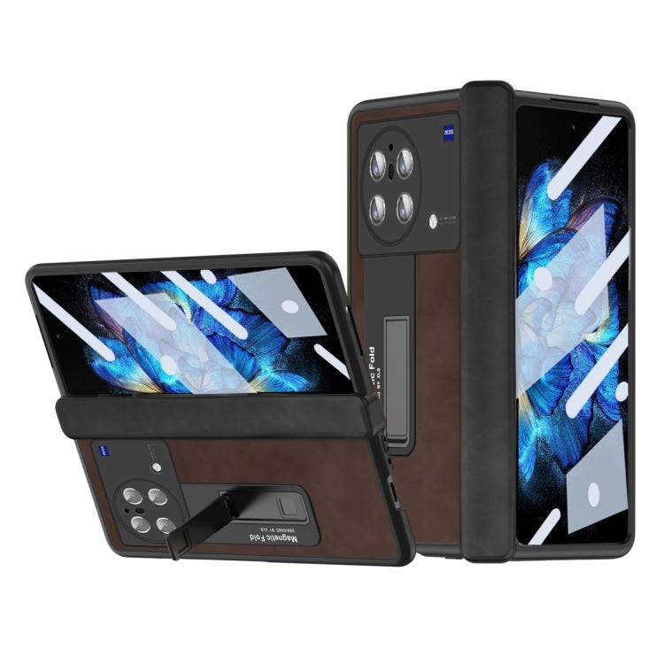 Napa Texture All-inclusive Phone Case, For vivo X Fold, For Huawei Mate X2 5G, For Samsung Galaxy Z Fold2 5G, For Xiaomi Mix Fold 2