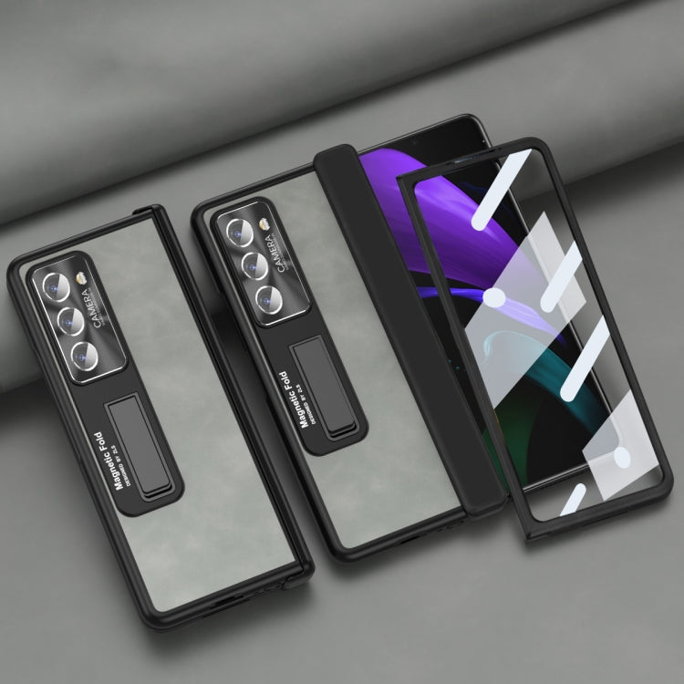 Napa Texture All-inclusive Phone Case, For Samsung Galaxy Z Fold2 5G, For Xiaomi Mix Fold 2