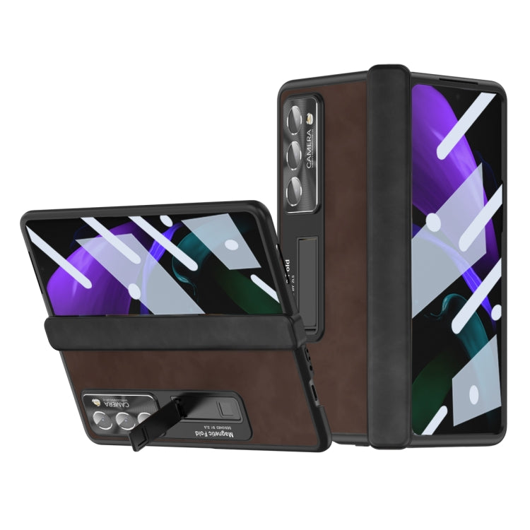 Napa Texture All-inclusive Phone Case, For Samsung Galaxy Z Fold2 5G, For Xiaomi Mix Fold 2