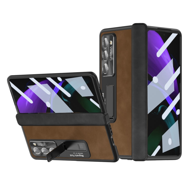 Napa Texture All-inclusive Phone Case, For Samsung Galaxy Z Fold2 5G, For Xiaomi Mix Fold 2