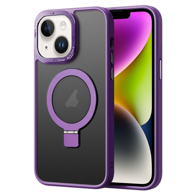 Skin Feel MagSafe Magnetic Holder Phone Case, For iPhone 14 Pro Max, For iPhone 14 Pro, For iPhone 14, For iPhone 14 Plus, For iPhone 13 Pro Max, For iPhone 13 Pro, For iPhone 13, For iPhone 12 Pro Max