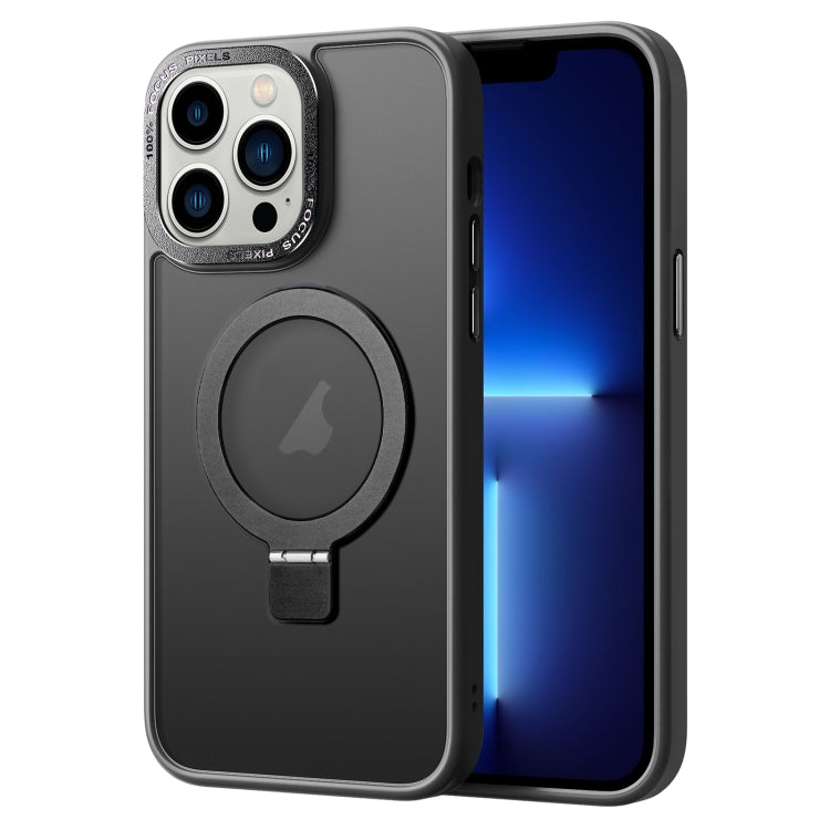 Skin Feel MagSafe Magnetic Holder Phone Case, For iPhone 14 Pro Max, For iPhone 14 Pro, For iPhone 14, For iPhone 14 Plus, For iPhone 13 Pro Max, For iPhone 13 Pro, For iPhone 13, For iPhone 12 Pro Max