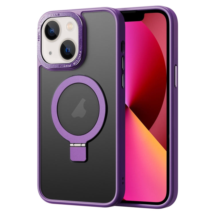 Skin Feel MagSafe Magnetic Holder Phone Case, For iPhone 14 Pro Max, For iPhone 14 Pro, For iPhone 14, For iPhone 14 Plus, For iPhone 13 Pro Max, For iPhone 13 Pro, For iPhone 13, For iPhone 12 Pro Max