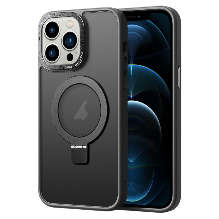Skin Feel MagSafe Magnetic Holder Phone Case, For iPhone 14 Pro Max, For iPhone 14 Pro, For iPhone 14, For iPhone 14 Plus, For iPhone 13 Pro Max, For iPhone 13 Pro, For iPhone 13, For iPhone 12 Pro Max
