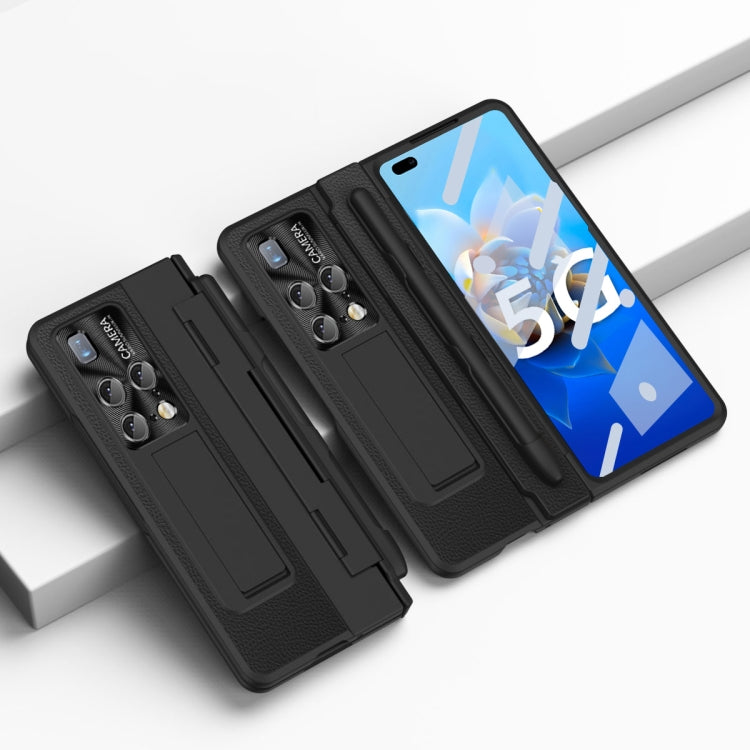 Integrated Full Coverage Hinge Phone Case with Stylus, For Huawei Mate X2, For Honor Magic Vs