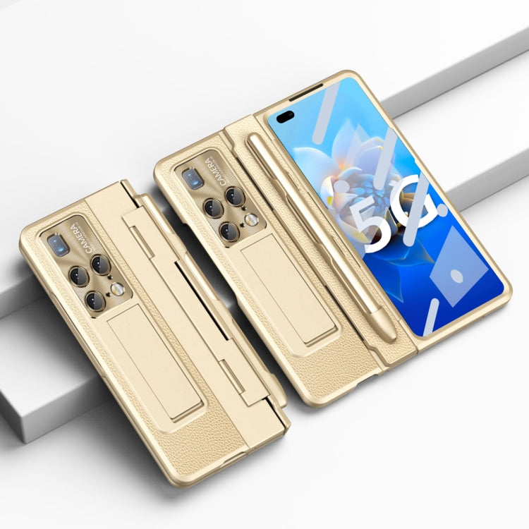 Integrated Full Coverage Hinge Phone Case with Stylus, For Huawei Mate X2, For Honor Magic Vs