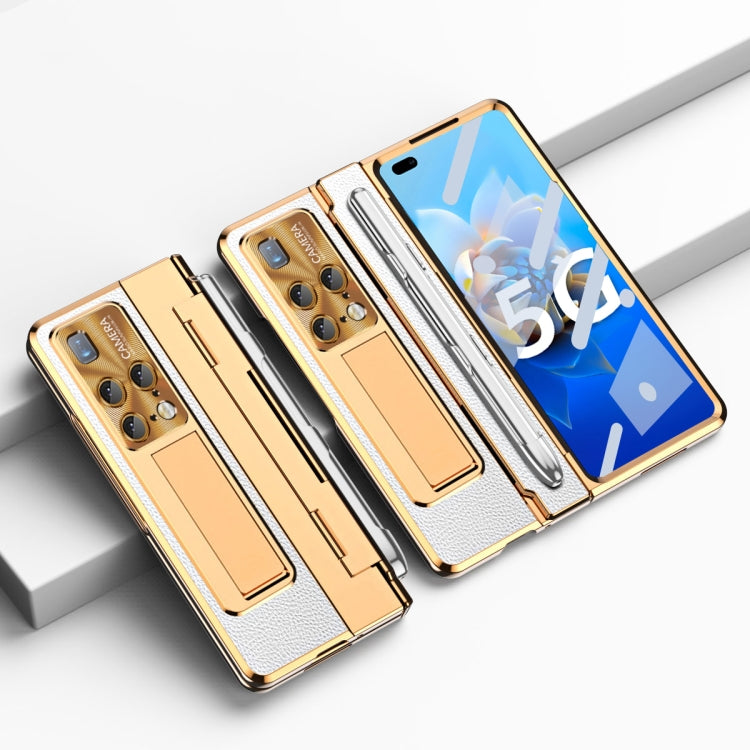 Integrated Full Coverage Hinge Phone Case with Stylus, For Huawei Mate X2, For Honor Magic Vs