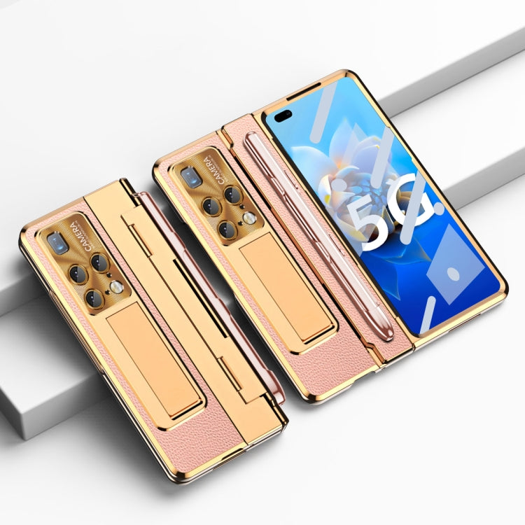 Integrated Full Coverage Hinge Phone Case with Stylus, For Huawei Mate X2, For Honor Magic Vs