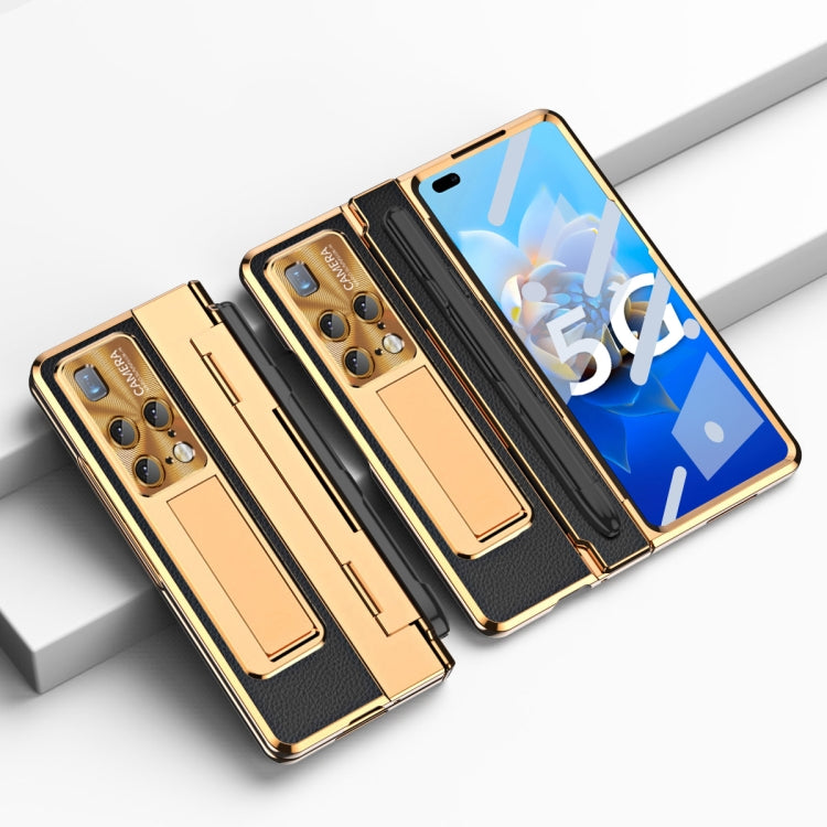Integrated Full Coverage Hinge Phone Case with Stylus, For Huawei Mate X2, For Honor Magic Vs