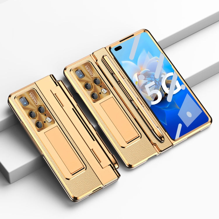 Integrated Full Coverage Hinge Phone Case with Stylus, For Huawei Mate X2, For Honor Magic Vs