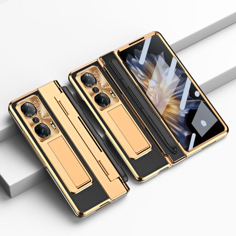 Integrated Full Coverage Hinge Phone Case with Stylus, For Huawei Mate X2, For Honor Magic Vs