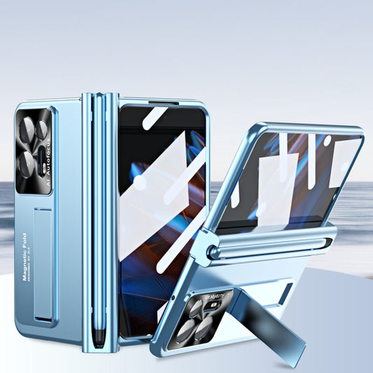 Integrated Metal Hinge All-inclusive Phone Case with Pen Slot, For OPPO Find N2