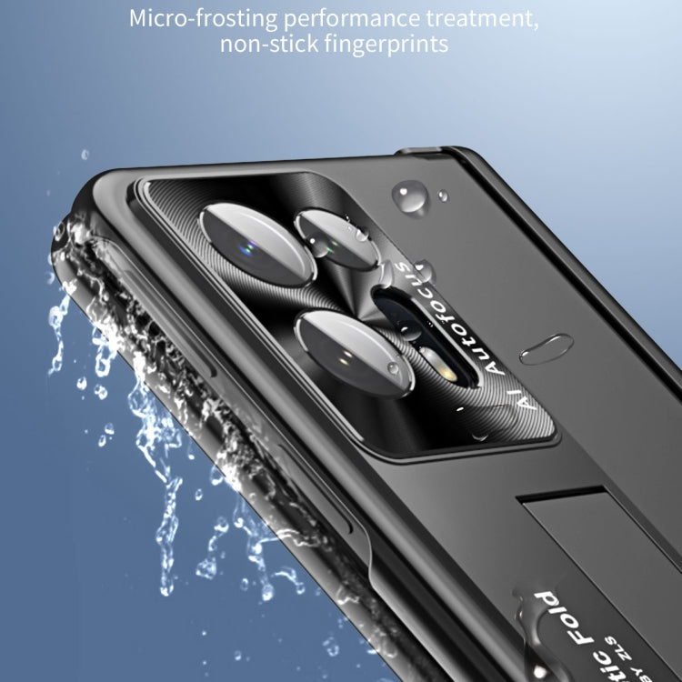 Integrated Metal Hinge All-inclusive Phone Case with Pen Slot, For OPPO Find N2