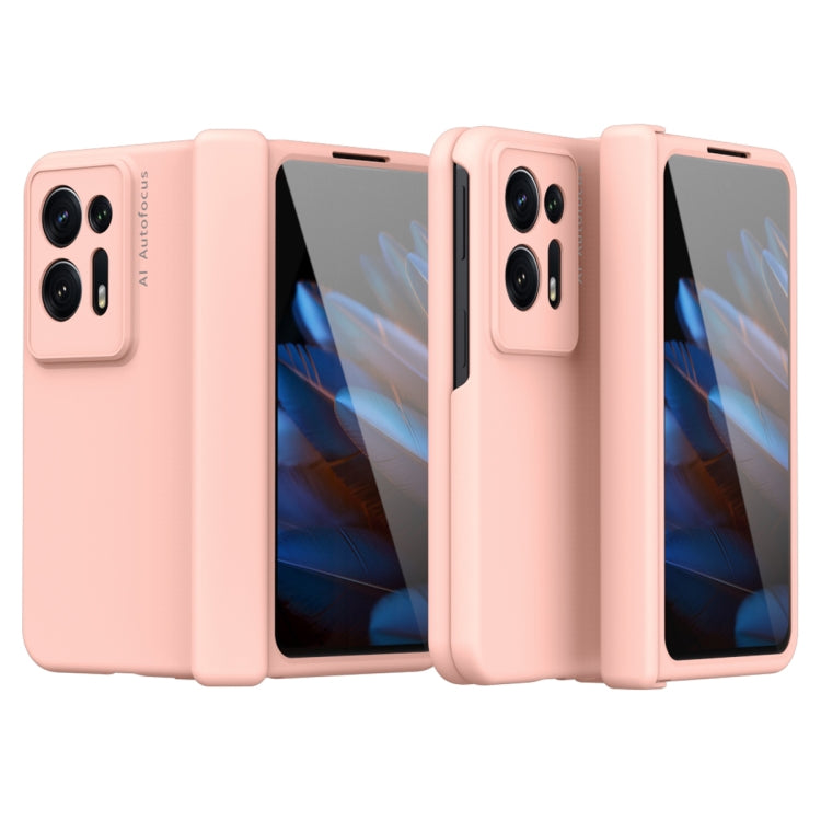 Macaron Magnetic Hinge Full Coverage Phone Case, For OPPO Find N2