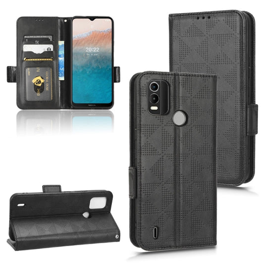 Symmetrical Triangle Leather Phone Case, For Nokia C21 Plus, For Nokia C21, For Nokia C100, For Nokia C200, For Nokia G60 5G, For Nokia C31, For Nokia G21 / G11, For Nokia X30 5G