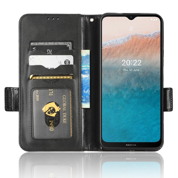 Symmetrical Triangle Leather Phone Case, For Nokia C21 Plus, For Nokia C21, For Nokia C100, For Nokia C200, For Nokia G60 5G, For Nokia C31, For Nokia G21 / G11, For Nokia X30 5G