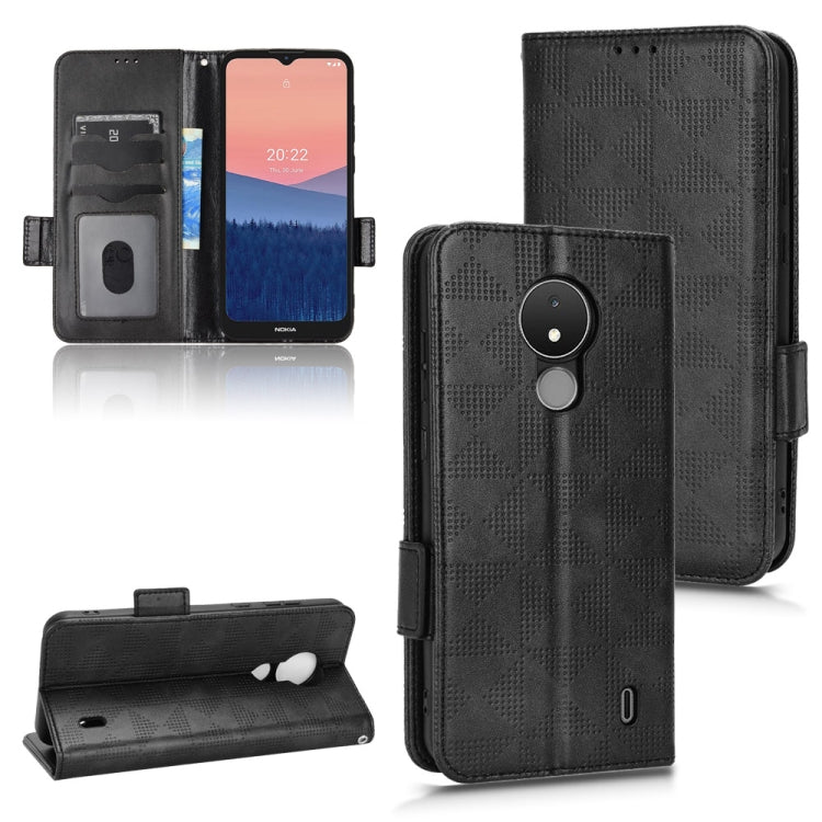 Symmetrical Triangle Leather Phone Case, For Nokia C21 Plus, For Nokia C21, For Nokia C100, For Nokia C200, For Nokia G60 5G, For Nokia C31, For Nokia G21 / G11, For Nokia X30 5G