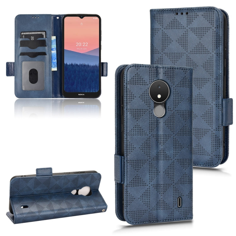 Symmetrical Triangle Leather Phone Case, For Nokia C21 Plus, For Nokia C21, For Nokia C100, For Nokia C200, For Nokia G60 5G, For Nokia C31, For Nokia G21 / G11, For Nokia X30 5G