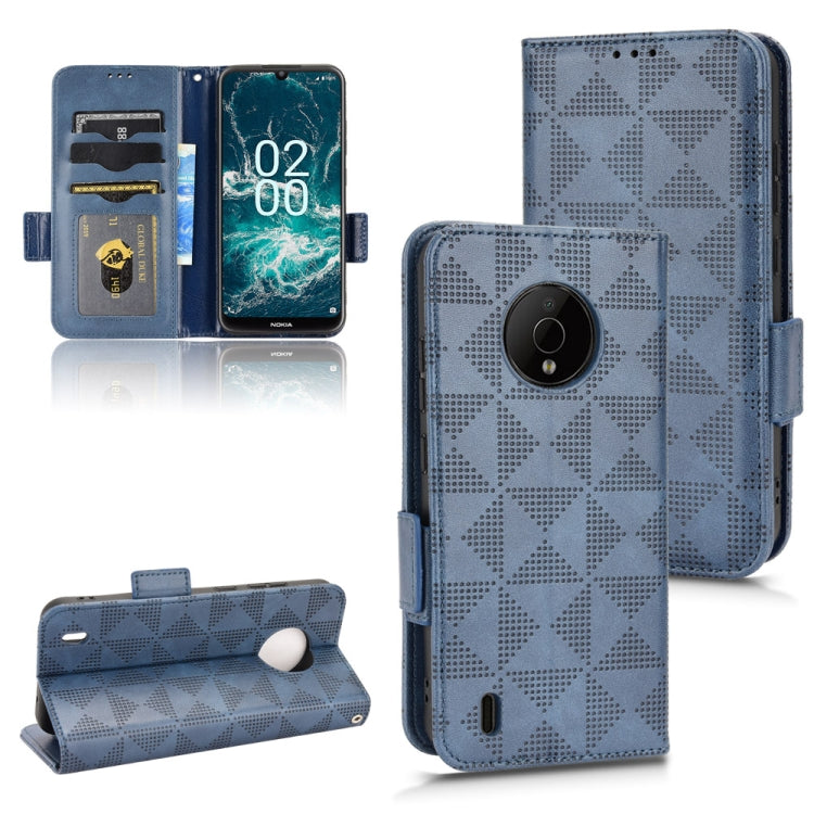 Symmetrical Triangle Leather Phone Case, For Nokia C21 Plus, For Nokia C21, For Nokia C100, For Nokia C200, For Nokia G60 5G, For Nokia C31, For Nokia G21 / G11, For Nokia X30 5G