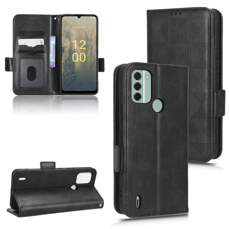 Symmetrical Triangle Leather Phone Case, For Nokia C21 Plus, For Nokia C21, For Nokia C100, For Nokia C200, For Nokia G60 5G, For Nokia C31, For Nokia G21 / G11, For Nokia X30 5G