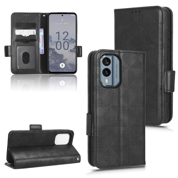 Symmetrical Triangle Leather Phone Case, For Nokia C21 Plus, For Nokia C21, For Nokia C100, For Nokia C200, For Nokia G60 5G, For Nokia C31, For Nokia G21 / G11, For Nokia X30 5G