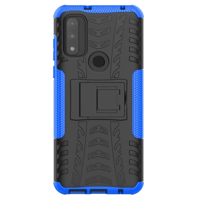Tire Texture TPU + PC Phone Case with Holder, For Motorola Moto G Play 2023/G Pure/G Power 2022, For Xiaomi Redmi Note 12 Pro 5G, For Xiaomi Redmi Note 12 Pro+ 5G