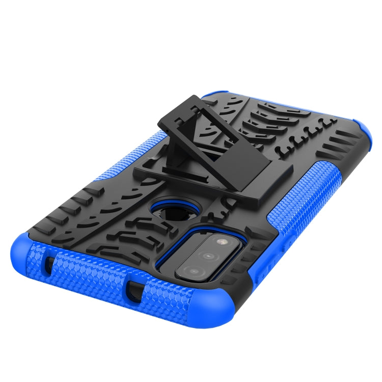 Tire Texture TPU + PC Phone Case with Holder, For Motorola Moto G Play 2023/G Pure/G Power 2022, For Xiaomi Redmi Note 12 Pro 5G, For Xiaomi Redmi Note 12 Pro+ 5G