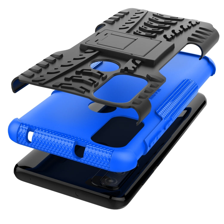 Tire Texture TPU + PC Phone Case with Holder, For Motorola Moto G Play 2023/G Pure/G Power 2022, For Xiaomi Redmi Note 12 Pro 5G, For Xiaomi Redmi Note 12 Pro+ 5G