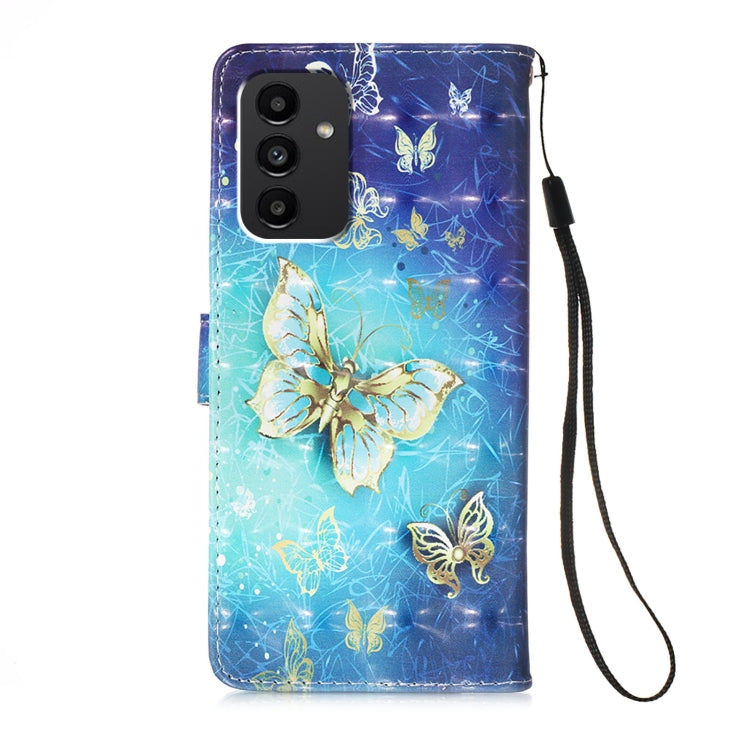 3D Painting Horizontal Flip Leather Phone Case, For Samsung Galaxy A34 5G, For Samsung Galaxy A54 5G