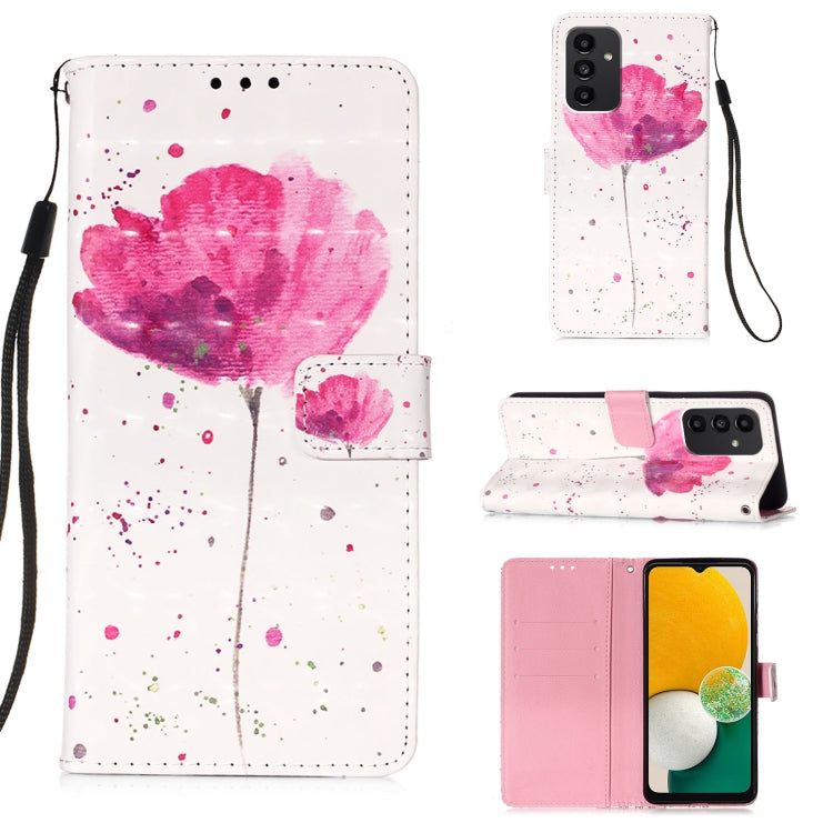 3D Painting Horizontal Flip Leather Phone Case, For Samsung Galaxy A34 5G, For Samsung Galaxy A54 5G