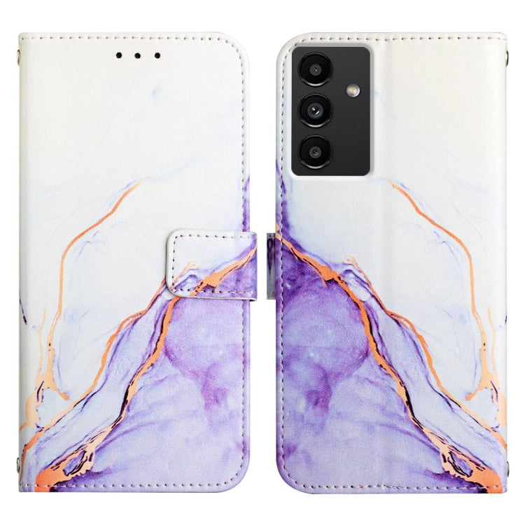 PT003 Marble Pattern Flip Leather Phone Case, For Samsung Galaxy A34 5G, For Samsung Galaxy A54 5G