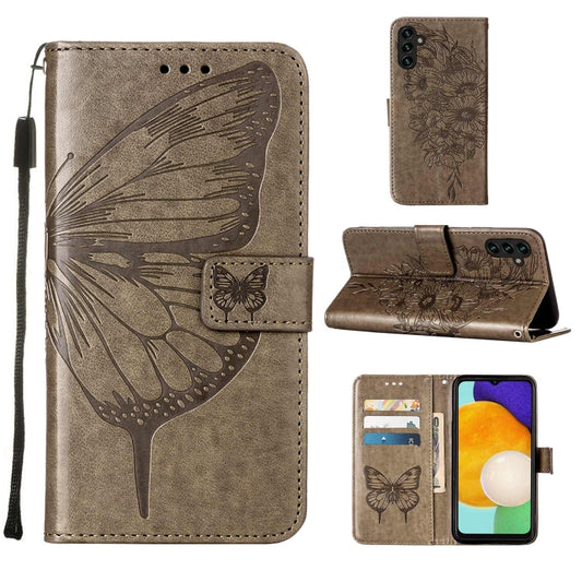 Embossed Butterfly Leather Phone Case, For Samsung Galaxy A34 5G, For Samsung Galaxy A54 5G