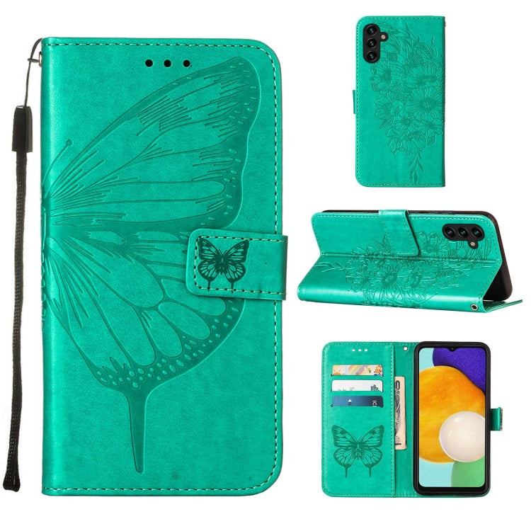 Embossed Butterfly Leather Phone Case, For Samsung Galaxy A34 5G, For Samsung Galaxy A54 5G