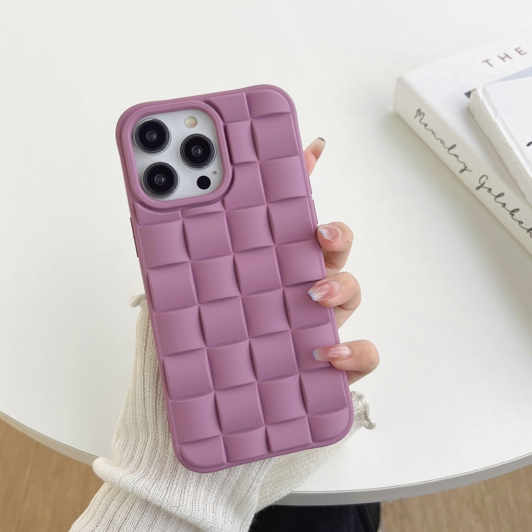 3D Cube Weave Texture Skin Feel Phone Case, For iPhone 13, For iPhone 12 Pro Max, For iPhone 12 Pro