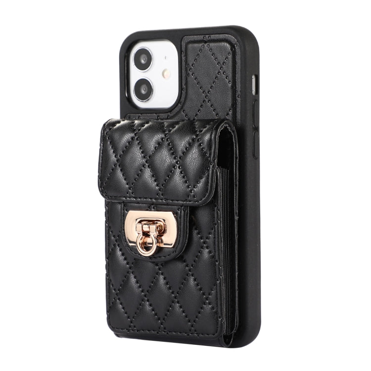 Card Slot Leather Phone Case with Short Lanyard, For iPhone 11 Pro Max, For iPhone 11 Pro, For iPhone 11, For iPhone XS Max, For iPhone XS / X, For iPhone XR