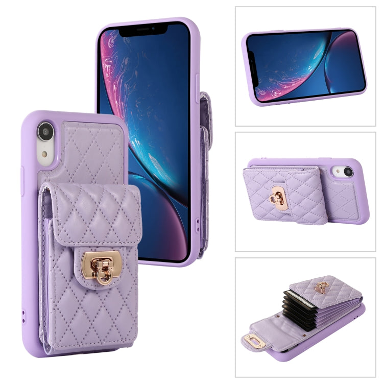 Card Slot Leather Phone Case with Short Lanyard, For iPhone 11 Pro Max, For iPhone 11 Pro, For iPhone 11, For iPhone XS Max, For iPhone XS / X, For iPhone XR