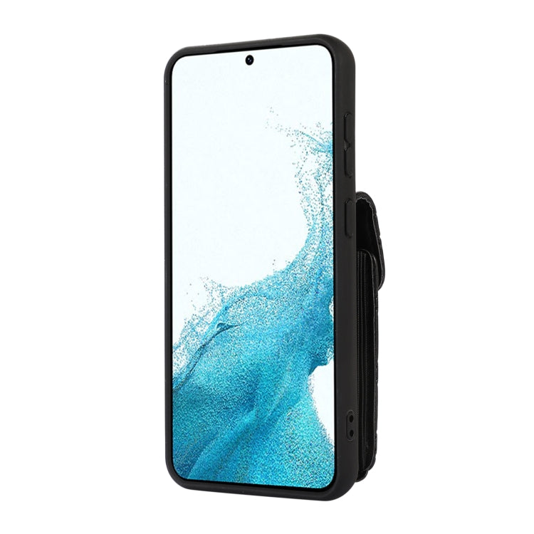 Card Slot Leather Phone Case with Short Lanyard, For Samsung Galaxy S23 5G, For Samsung Galaxy S23+ 5G, For Samsung Galaxy S23 Ultra 5G, For Samsung Galaxy S22 5G, For Samsung Galaxy S22+ 5G, For Samsung Galaxy S22 Ultra 5G, For Samsung Galaxy S21 5G  ...