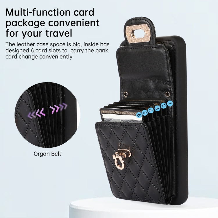 Card Slot Leather Phone Case with Short Lanyard, For Samsung Galaxy S23 5G, For Samsung Galaxy S23+ 5G, For Samsung Galaxy S23 Ultra 5G, For Samsung Galaxy S22 5G, For Samsung Galaxy S22+ 5G, For Samsung Galaxy S22 Ultra 5G, For Samsung Galaxy S21 5G  ...