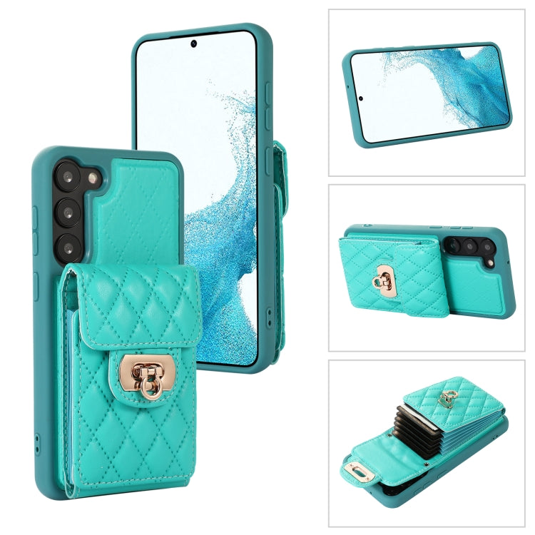 Card Slot Leather Phone Case with Short Lanyard, For Samsung Galaxy S23 5G, For Samsung Galaxy S23+ 5G, For Samsung Galaxy S23 Ultra 5G, For Samsung Galaxy S22 5G, For Samsung Galaxy S22+ 5G, For Samsung Galaxy S22 Ultra 5G, For Samsung Galaxy S21 5G  ...
