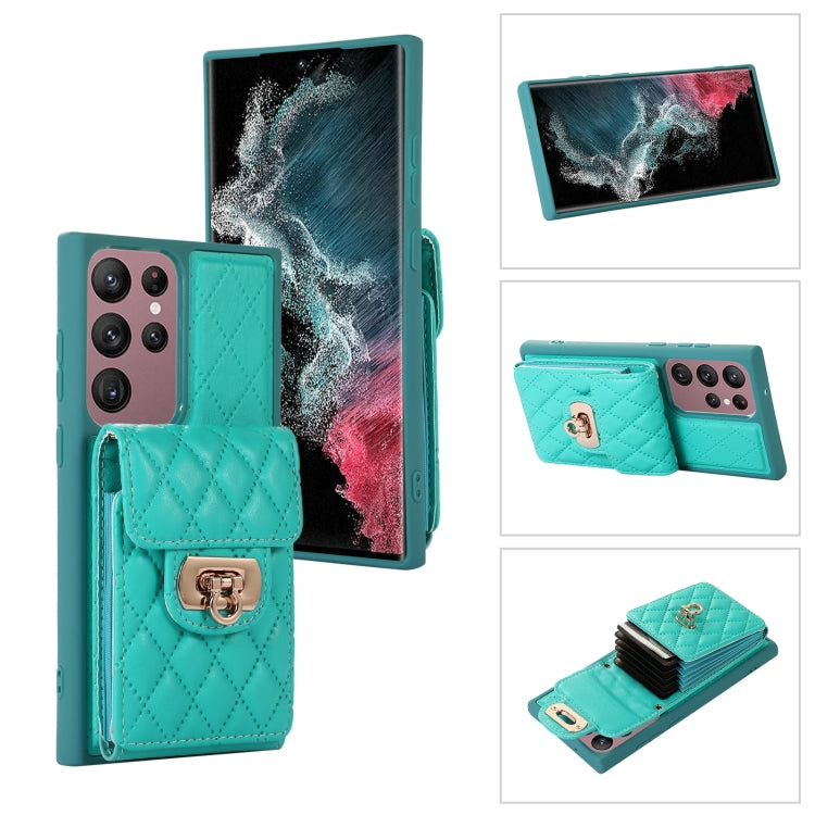 Card Slot Leather Phone Case with Short Lanyard, For Samsung Galaxy S23 5G, For Samsung Galaxy S23+ 5G, For Samsung Galaxy S23 Ultra 5G, For Samsung Galaxy S22 5G, For Samsung Galaxy S22+ 5G, For Samsung Galaxy S22 Ultra 5G, For Samsung Galaxy S21 5G  ...