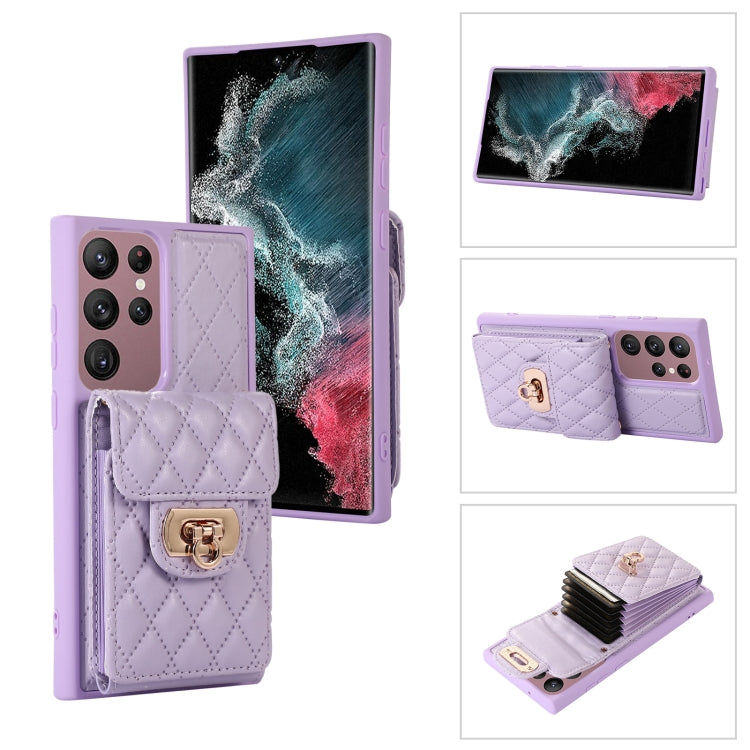 Card Slot Leather Phone Case with Short Lanyard, For Samsung Galaxy S23 5G, For Samsung Galaxy S23+ 5G, For Samsung Galaxy S23 Ultra 5G, For Samsung Galaxy S22 5G, For Samsung Galaxy S22+ 5G, For Samsung Galaxy S22 Ultra 5G, For Samsung Galaxy S21 5G  ...