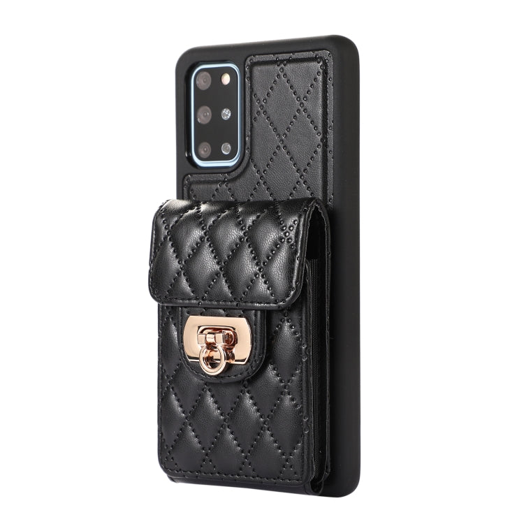 Card Slot Leather Phone Case with Short Lanyard, For Samsung Galaxy S20, For Samsung Galaxy S20+, For Samsung Galaxy S20 Ultra, For Samsung Galaxy S20 FE, For Samsung Galaxy S21 FE