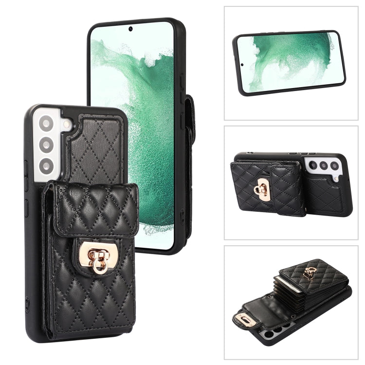 Card Slot Leather Phone Case with Short Lanyard, For Samsung Galaxy S20, For Samsung Galaxy S20+, For Samsung Galaxy S20 Ultra, For Samsung Galaxy S20 FE, For Samsung Galaxy S21 FE