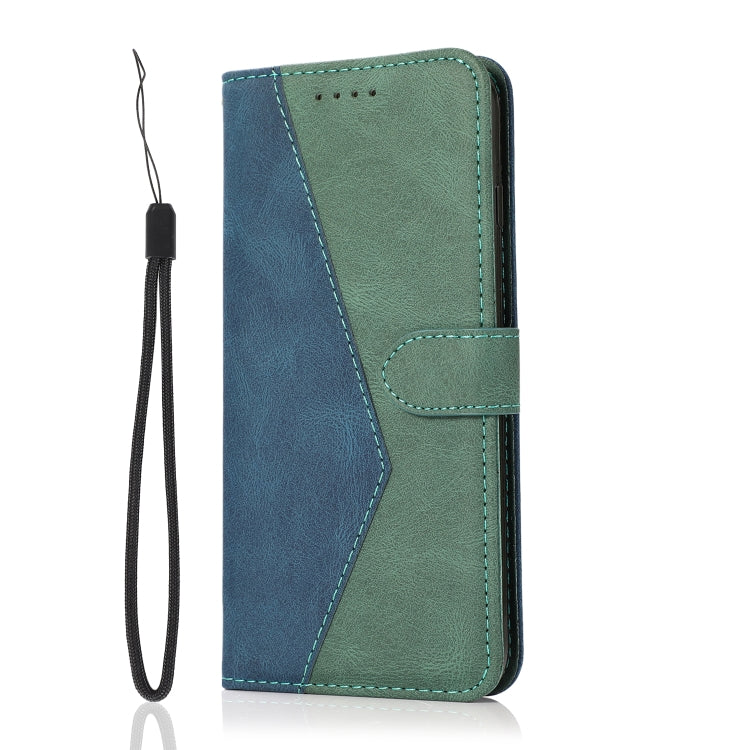 Dual-color Stitching Leather Phone Case, For Honor 10i / Honor 20 lite