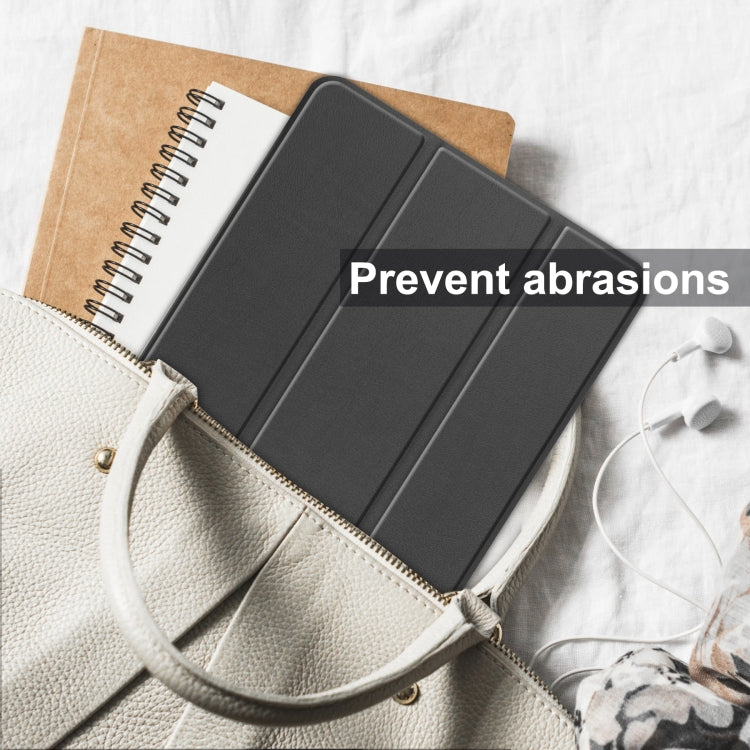 Custer Pure Color 3-Fold Holder Smart Leather Tablet Case, For Blackview Oscal Pad 10, For OnePlus Pad