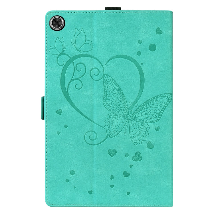 Love Butterfly Pattern Leather Tablet Case with Holder & Sleep / Wake-up Function, For Samsung Galaxy Tab A8 10.5 2021